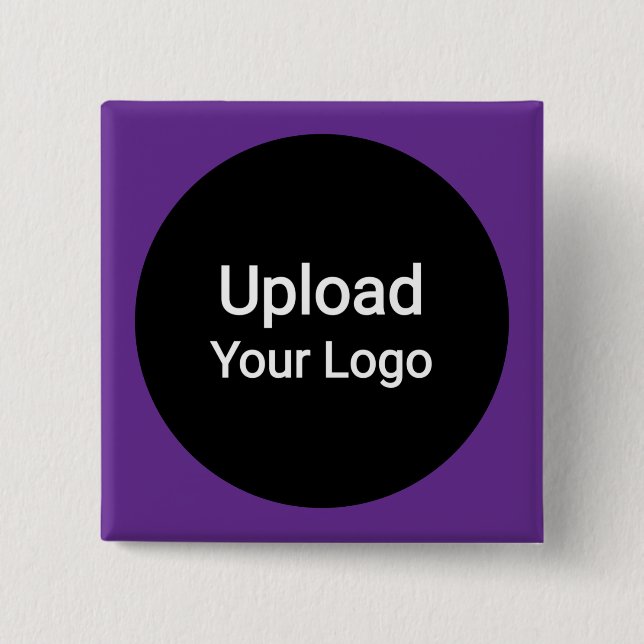 Benutzerdefiniertes Logo Hochladen | Personalisier Button (Vorderseite)