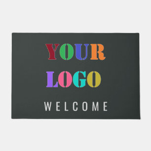 Benutzerdefiniertes Logo Ihr Geschäft Personalisie Fußmatte