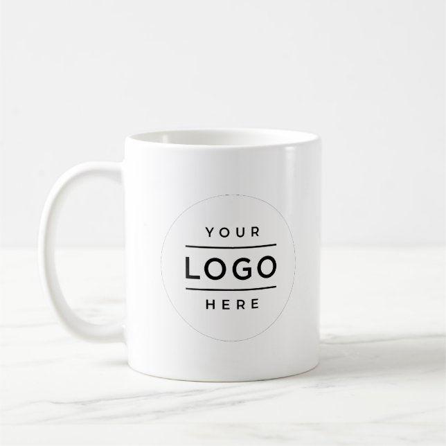 Benutzerdefiniertes Logo Kaffeetasse (Links)