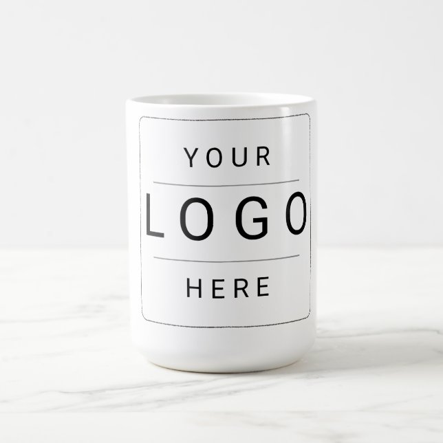 Benutzerdefiniertes Logo Kaffeetasse (Mittel)