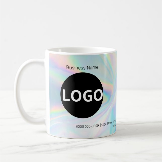 Benutzerdefiniertes Logo Kaffeetasse (Links)