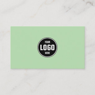 Benutzerdefiniertes Logo Kreis Modern Minimalistis Visitenkarte
