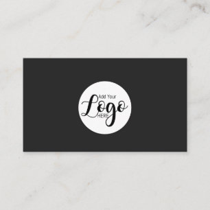 Benutzerdefiniertes Logo Kreis Professionell Schwa Visitenkarte