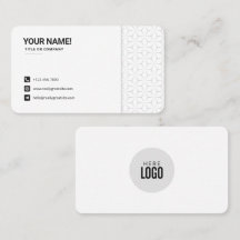 benutzerdefiniertes Logo Kreis professionelles Ges