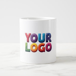 Benutzerdefiniertes Logo – Laden Sie Ihr Logo hoch Jumbo-Tasse