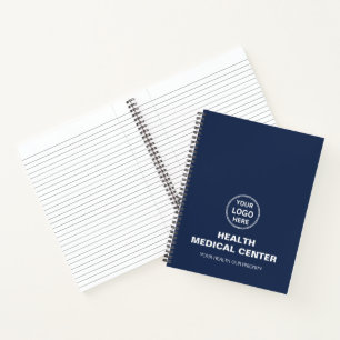 Benutzerdefiniertes Logo Medizinische Klinik Gesun Notizbuch