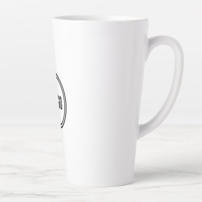 Benutzerdefiniertes Logo Milchtasse (Rechts)
