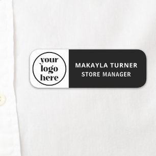 Benutzerdefiniertes Logo Mitarbeiter Magnet- oder  Namensschild
