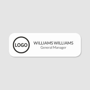 Benutzerdefiniertes Logo Mitarbeiter Magnetic oder Namensschild