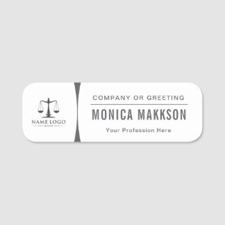 Benutzerdefiniertes Logo Mitarbeiter Magnetisch Namensschild