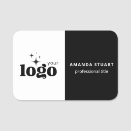 Benutzerdefiniertes Logo Mitarbeiter Magnetisch Od Namensschild