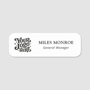 Benutzerdefiniertes Logo Mitarbeiter Magnetisch OD Namensschild