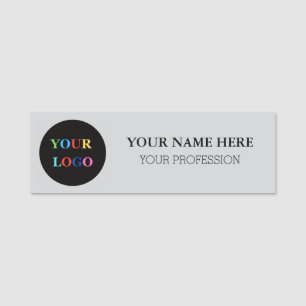 Benutzerdefiniertes Logo Mitarbeiter magnetisch un Namensschild