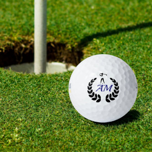 Benutzerdefiniertes Logo  monogrammiert Personalis Golfball