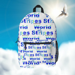 Benutzerdefiniertes Logo-Muster Bedruckter Rucksack