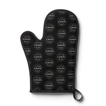 Benutzerdefiniertes Logo Muster Oven Mitt für die