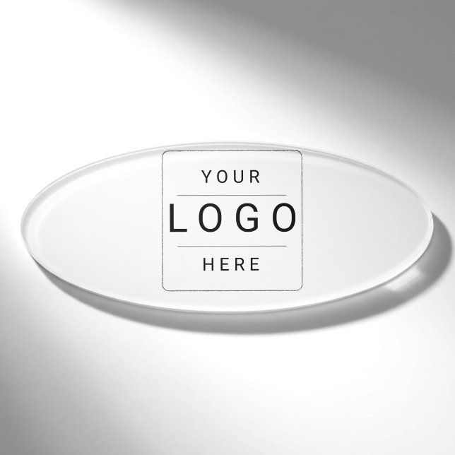 Benutzerdefiniertes Logo Namenschild (Vorderseite)
