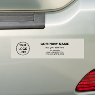 Benutzerdefiniertes Logo Neutrales Professionelles Autoaufkleber