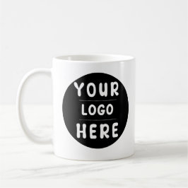 Benutzerdefiniertes Logo oder Bild für Unternehmen Kaffeetasse