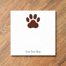 Benutzerdefiniertes Logo oder Bild und Text Post-it Klebezettel