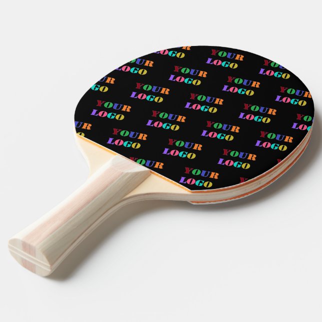 Benutzerdefiniertes Logo oder Foto Ping Pong Padde Tischtennis Schläger (Rückseitenansicht)