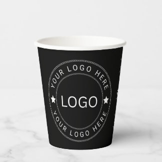 Benutzerdefiniertes Logo Pappbecher