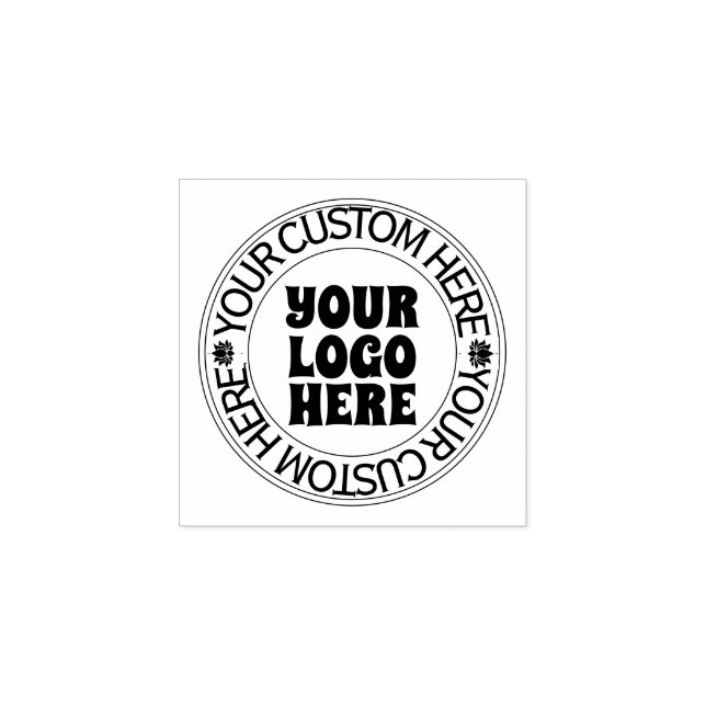 Benutzerdefiniertes Logo Personalisierte Geschäft  Gummistempel (Prägung)