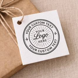 Benutzerdefiniertes Logo Personalisierte Geschäfts Geschenkanhänger