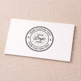 Benutzerdefiniertes Logo Personalisierte Geschäfts Visitenkarte