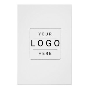 Benutzerdefiniertes Logo Poster