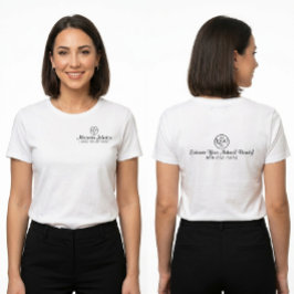 Benutzerdefiniertes Logo Professioneller Wimpern-M T-Shirt