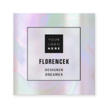 Benutzerdefiniertes Logo QR CODE Holographic Shop