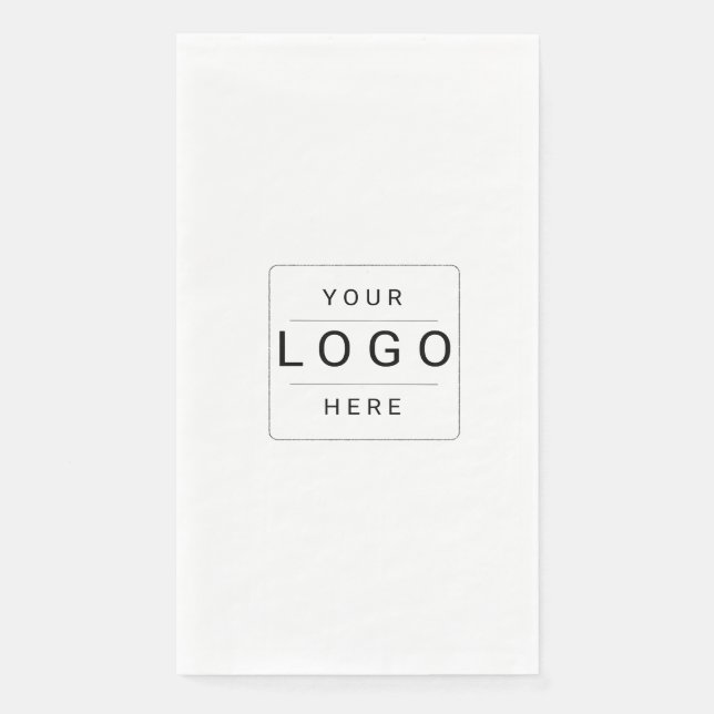 Benutzerdefiniertes Logo Serviette (Vorderseite)