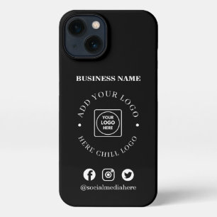 Benutzerdefiniertes Logo Social Media Business Pro iPhone 13 Hülle