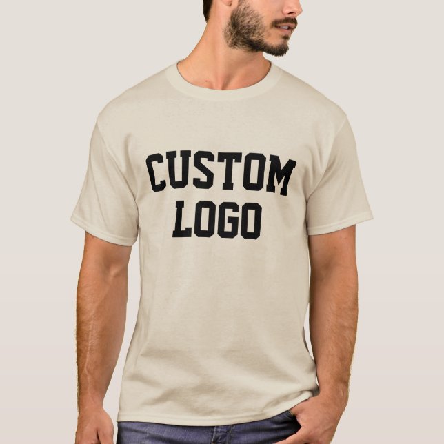 Benutzerdefiniertes Logo T-Shirt (Vorderseite)