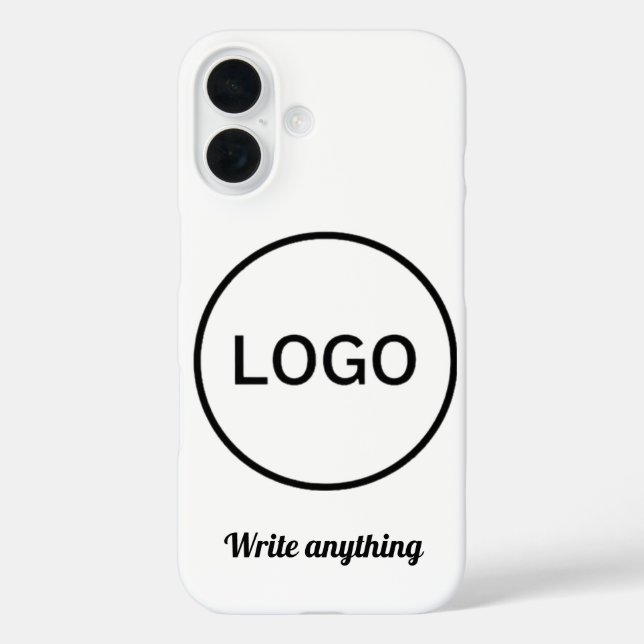 Benutzerdefiniertes Logo-Telefongehäuse - Personal Case-Mate iPhone Hülle (Rückseite)