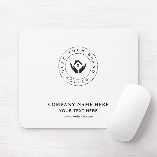Benutzerdefiniertes Logo | Texbusiness Company Mousepad (Mit Mouse)