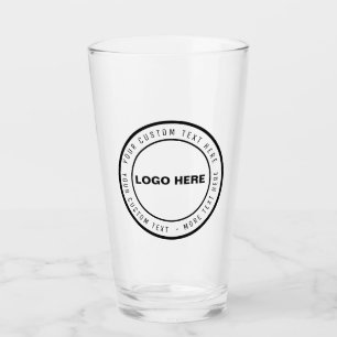 Benutzerdefiniertes Logo & Text Bierglas   Persona Glas