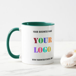 Benutzerdefiniertes Logo Text Business Tasse Gesch