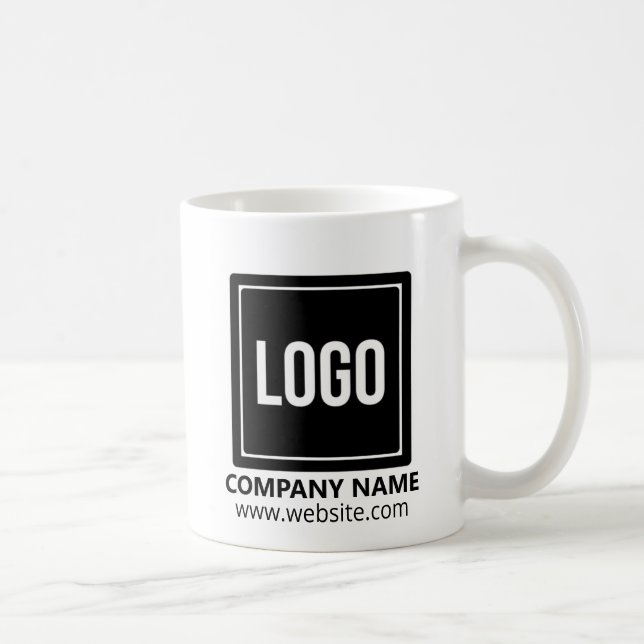 Benutzerdefiniertes Logo/Text Kaffeetasse (Rechts)
