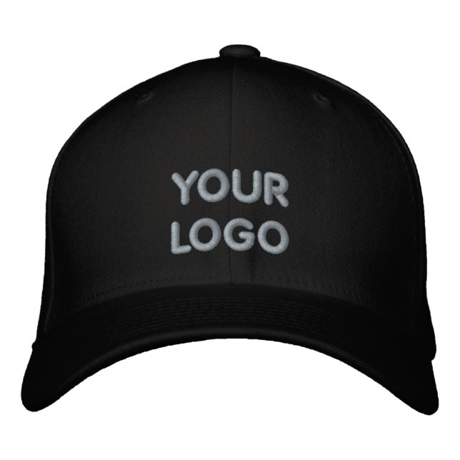 Benutzerdefiniertes Logo / Text - Personalisiertes Bestickte Baseballkappe (Vorderseite)