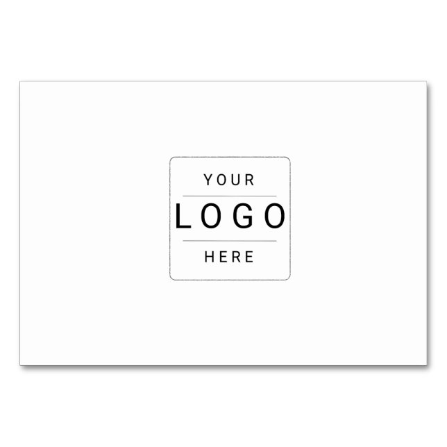 Benutzerdefiniertes Logo Tischnummer (Vorderseite)