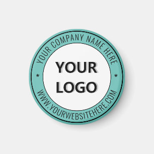 Benutzerdefiniertes Logo und Text-Werbemagazin Magnet