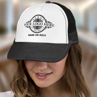 Benutzerdefiniertes Logo und Textwerbung Truckerkappe