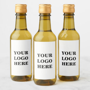 Benutzerdefiniertes Logodesign Professionell Minim Weinetikett