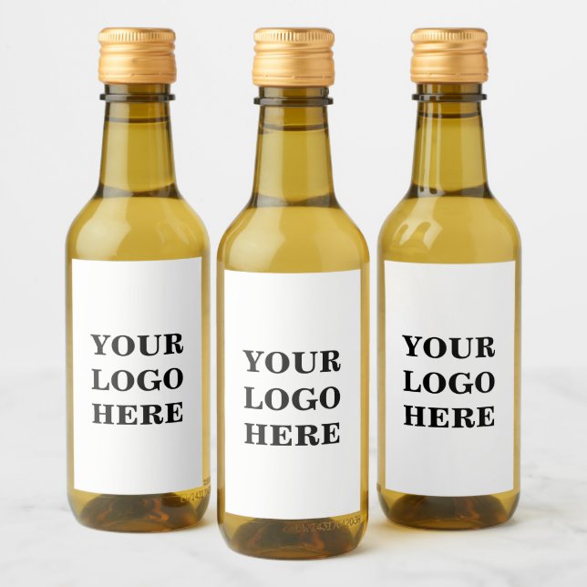 Benutzerdefiniertes Logodesign Professionell Minim Weinetikett (Flaschen)
