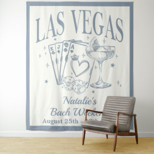 Benutzerdefiniertes Luxe Las Vegas Junggesellinnen Wandteppich