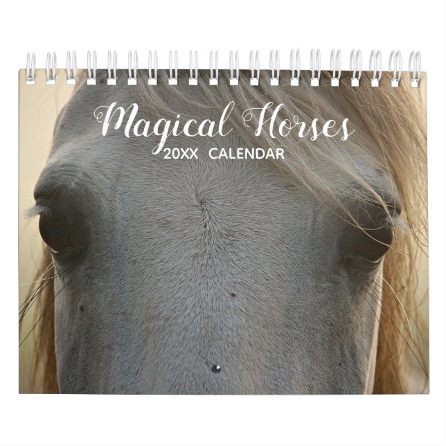 Benutzerdefiniertes Magisches Pferd 20XX Kalender (Titelbild)