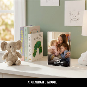 Benutzerdefiniertes Mama-Etabliertes Elegantes Skr Fotoblock