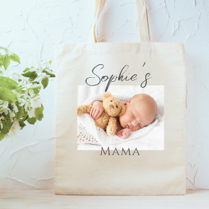 Benutzerdefiniertes Mama-Foto Tragetasche